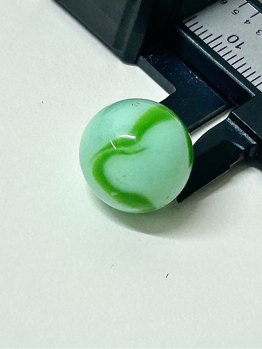 Antique Alley Agate Green Snake Swirl Marble